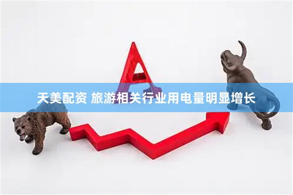 天美配资 旅游相关行业用电量明显增长