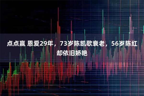 点点赢 恩爱29年,73岁陈凯歌衰老,56岁陈红却依旧娇艳