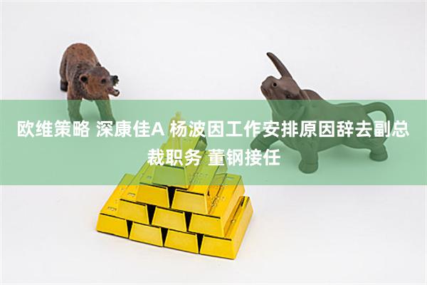 欧维策略 深康佳A 杨波因工作安排原因辞去副总裁职务 董钢接任