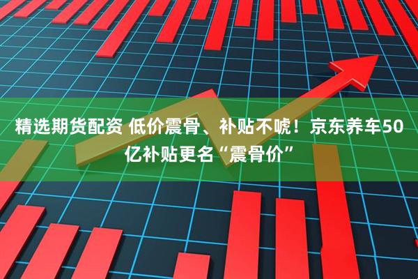 精选期货配资 低价震骨、补贴不唬！京东养车50亿补贴更名“震骨价”